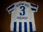 Hertha Berlin NIKE home 2009/2010 Friedrich#3 tam XL